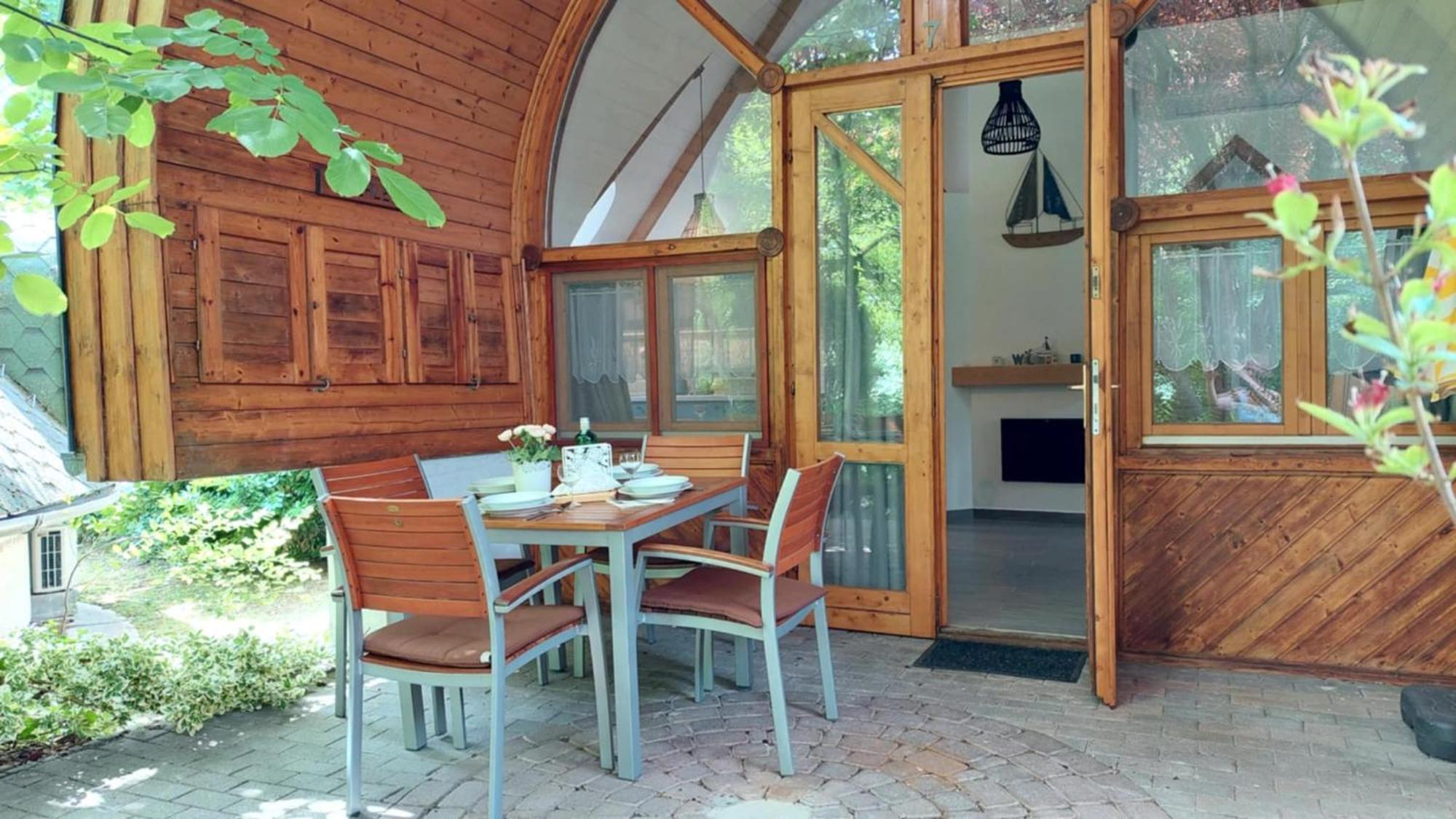 Gesztenye Nyaralópark Balatonudvari Exterior foto